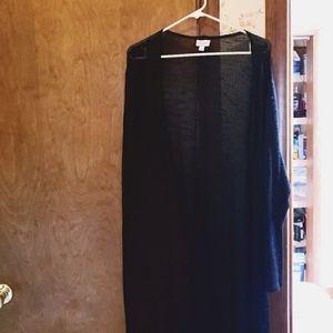 Lularoe Long Black Sarah Size XL